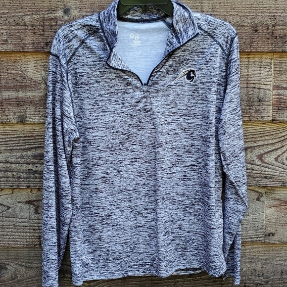 Tangerine & Badger Sport 1/2 zip Athletic Jacket M - Picture 3 of 5